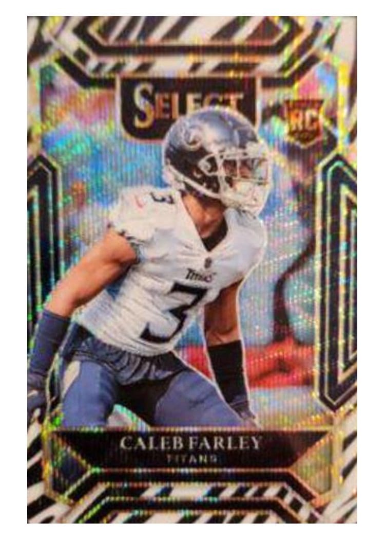 2021 Panini Select Base Set Caleb Farley #287 card