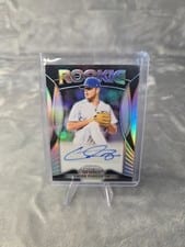 2019 Panini Prizm Rookie Autographs Caleb Ferguson #RA-CF card