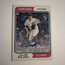 2023 Topps Heritage Real One Autographs Caleb Kilian #ROA-CK card