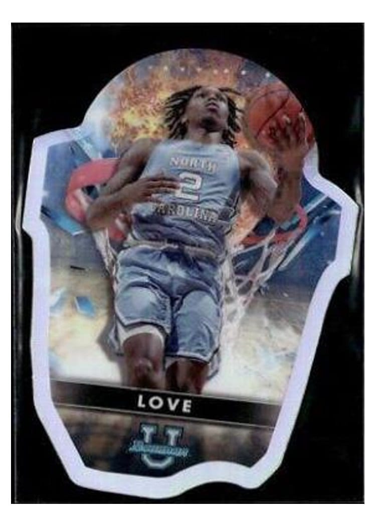 2022-23 Bowman University Best Bowman U Buckets Die-Cut Caleb Love #BB-16 card