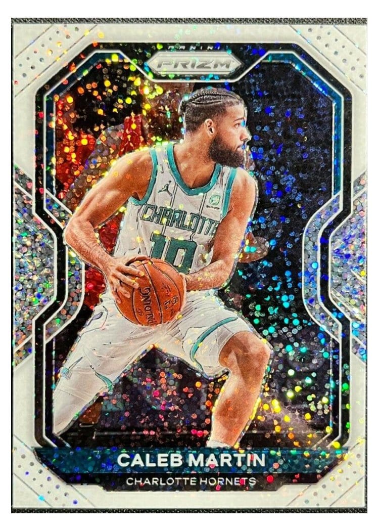 2020-21 Panini Prizm Base Set Caleb Martin White Sparkle Prizm #276 card
