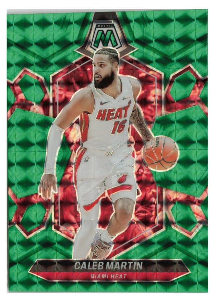 2023-24 Panini Mosaic Base Set Caleb Martin Green #95 card