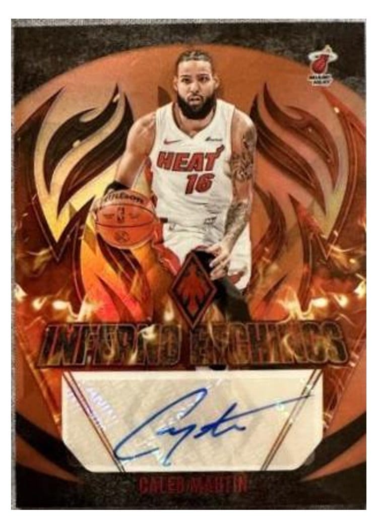 2023-24 Panini Phoenix Inferno Etchings Caleb Martin #IE-CBM card