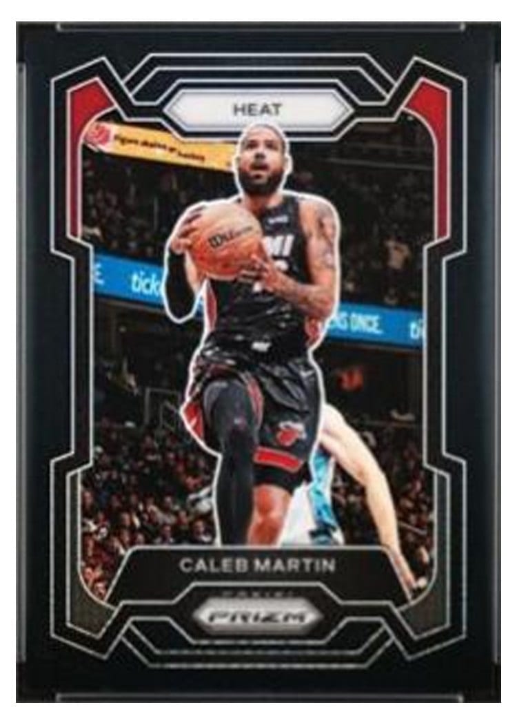 2023-24 Panini Prizm Base Set Caleb Martin Black #276 card