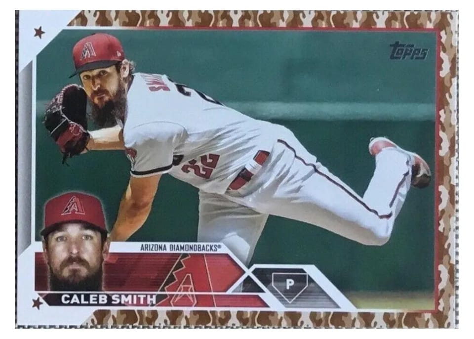 2023 Topps Caleb Smith #191 card