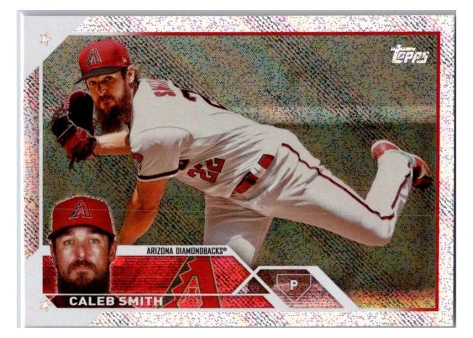 2023 Topps Caleb Smith #191 card