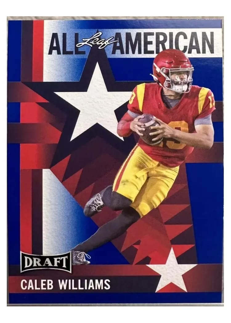 2023 Leaf Draft Caleb Williams #11 card