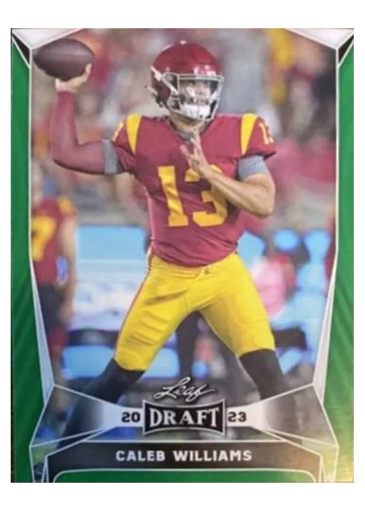 2023 Leaf Draft Caleb Williams #20 card