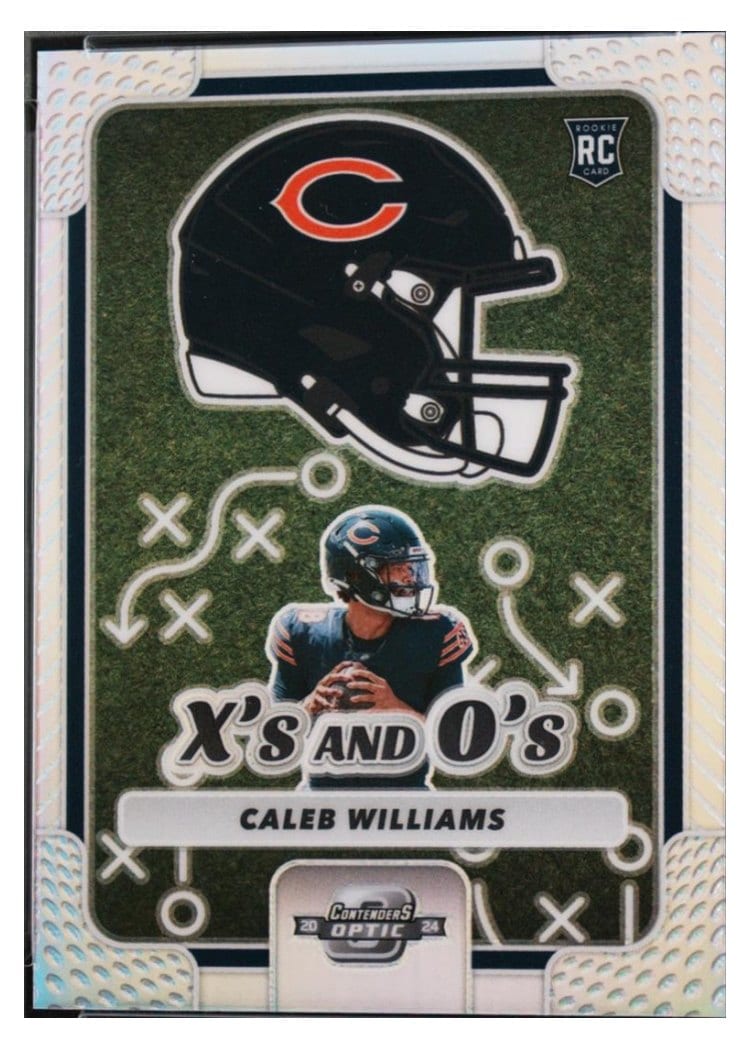 2024 Panini Contenders Optic X's and O's Caleb Williams #9 card