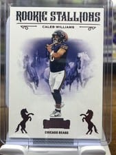 2024 Panini Contenders Rookie Stallions Caleb Williams #1 card