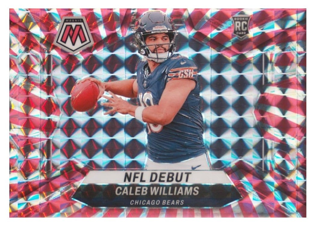 2024 Panini Mosaic Caleb Williams #289 card