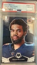 2024 Panini Mosaic Micro Mosaic Caleb Williams #MM-CWS card
