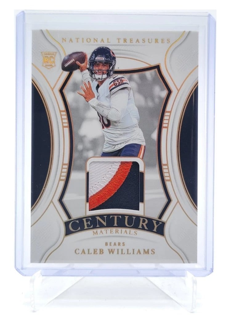 2024 Panini National Treasures Base Set Caleb Williams #206 card