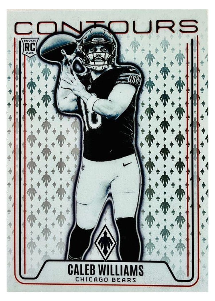 2024 Panini Phoenix Contours Caleb Williams #CON-CWS card