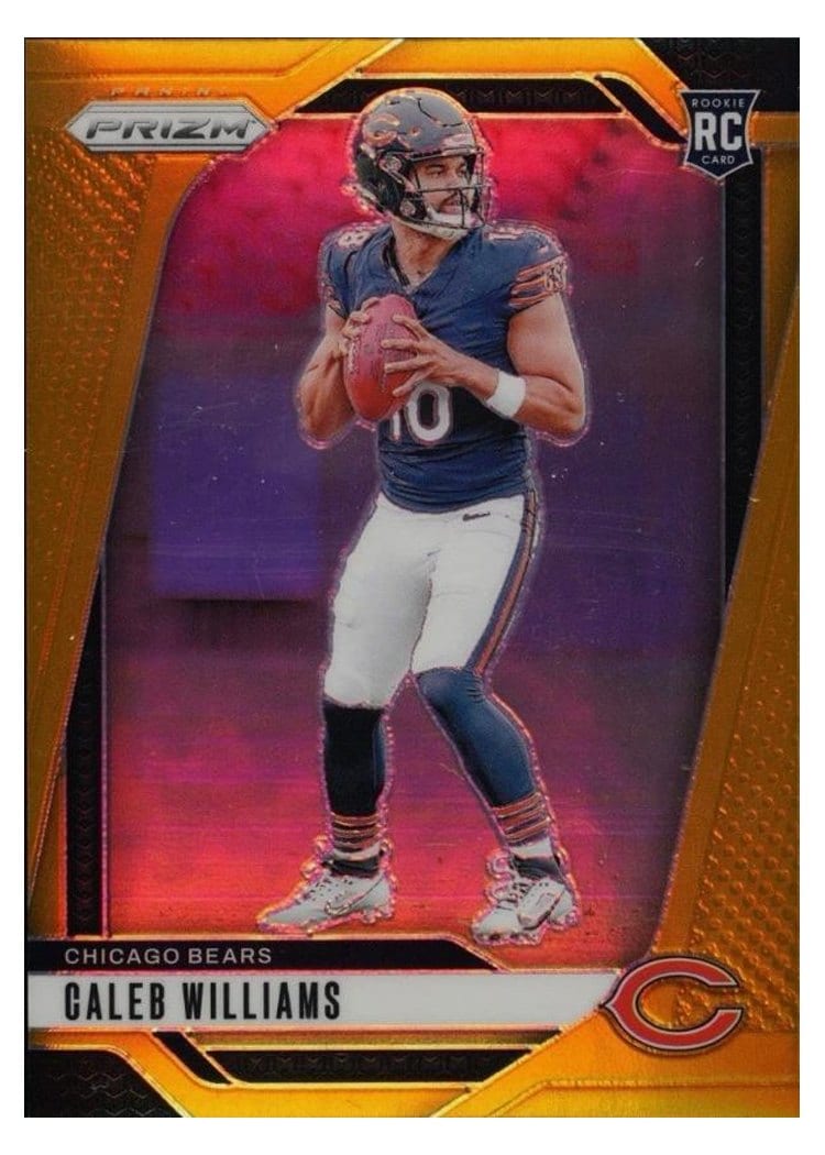 2024 Panini Prizm Caleb Williams Gold #301 card