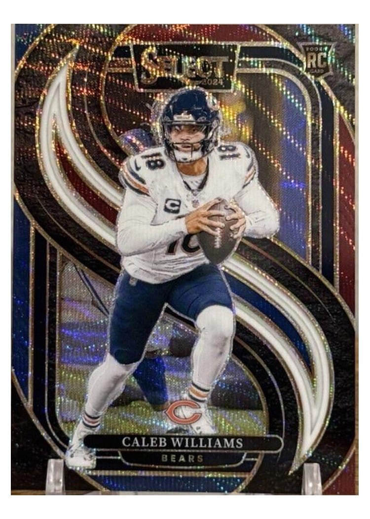 2024 Panini Select Caleb Williams #114 card