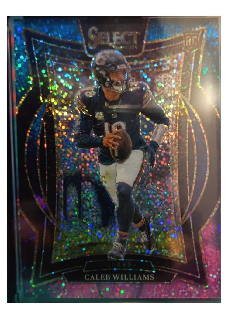 2024 Panini Select Caleb Williams Cosmic Prizm #25 card