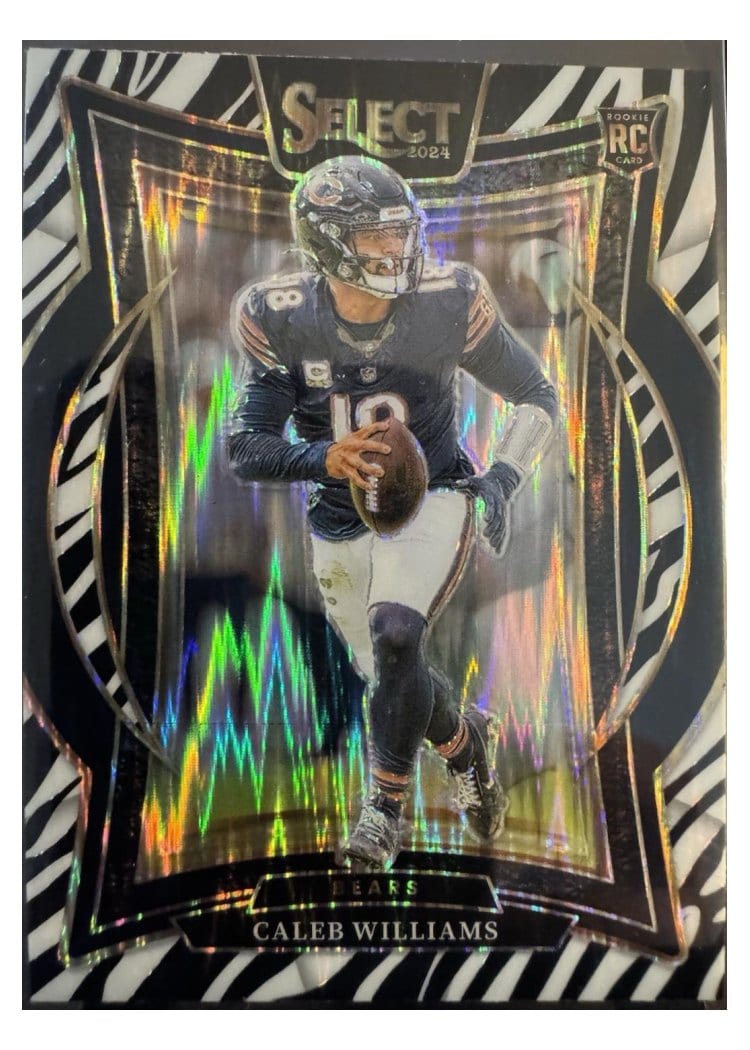 2024 Panini Select Caleb Williams #25 card