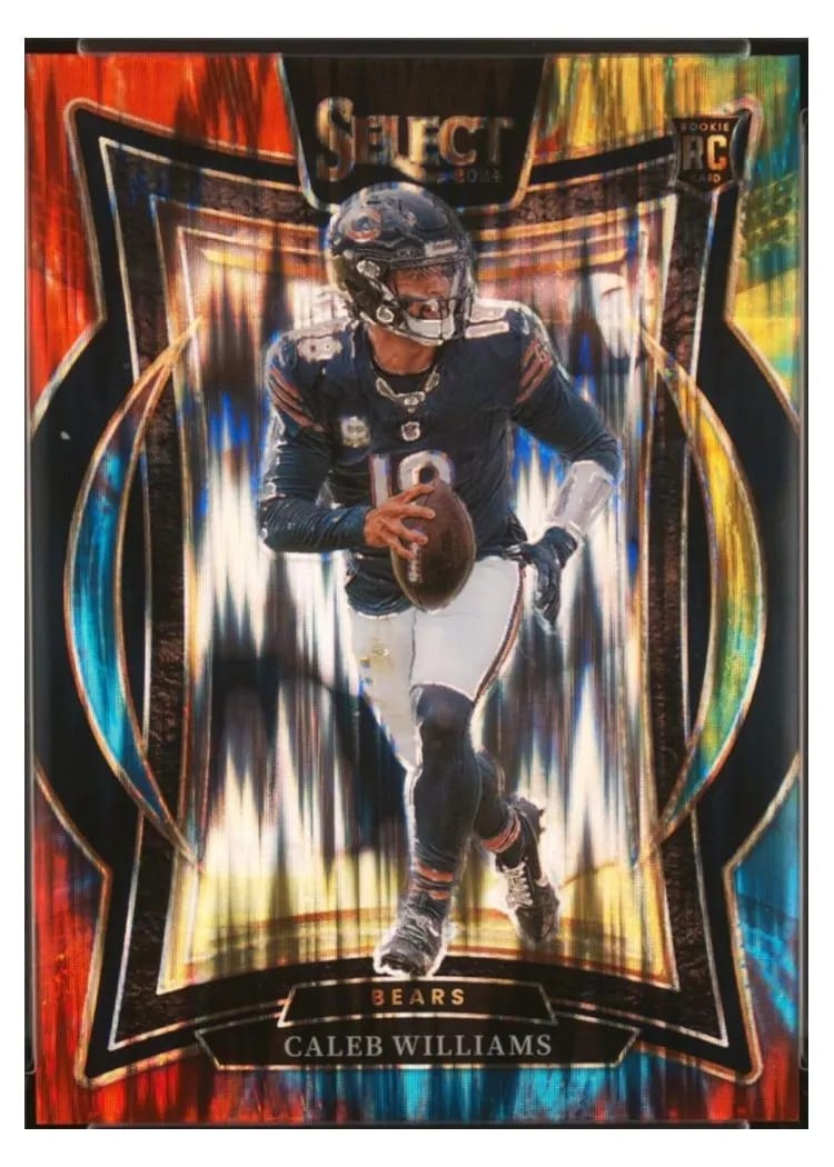 2024 Panini Select Caleb Williams #25 card