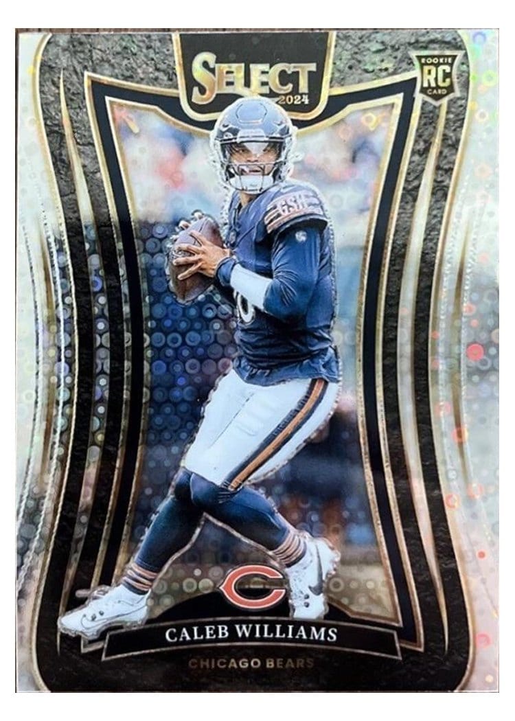 2024 Panini Select Base Set Caleb Williams #378 card