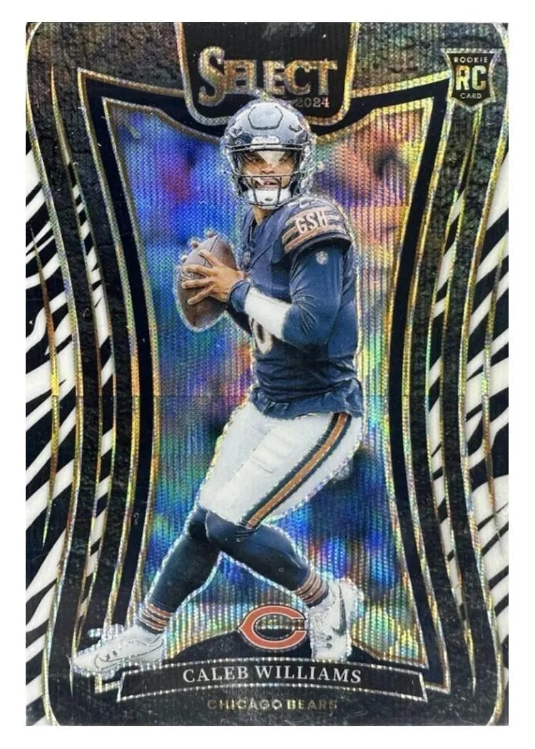 2024 Panini Select Base Set Caleb Williams #378 card