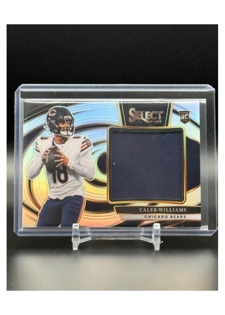 2024 Panini Select Jumbo Rookie Swatch Caleb Williams #10 card