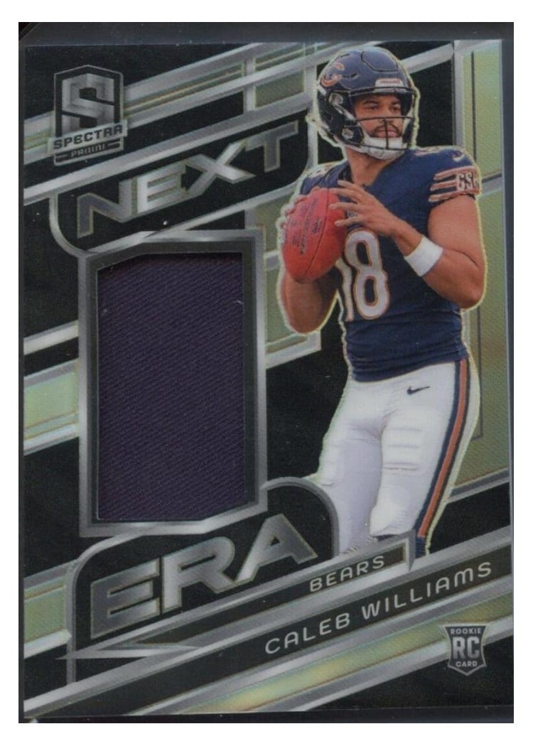 2024 Panini Spectra Next Era Relics Caleb Williams #NE-CWS card