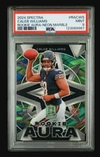 2024 Panini Spectra Rookie Aura Caleb Williams #RA-CWS card
