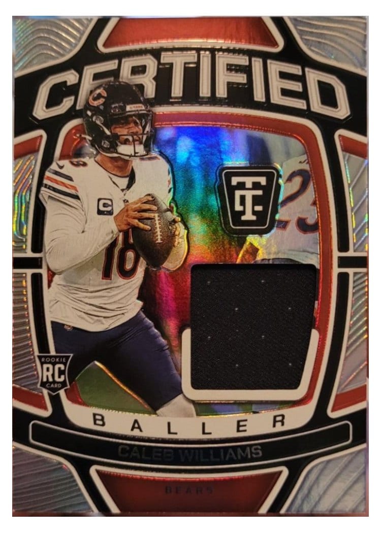 2024 Panini Totally Certified Certified Baller Caleb Williams #1 card