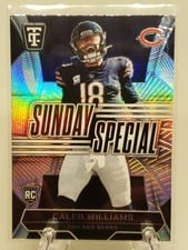 2024 Panini Totally Certified Sunday Special Caleb Williams #17 card