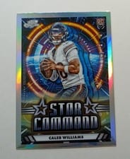 2024 Topps Chrome Cosmic Star Command Caleb Williams #SC-5 card