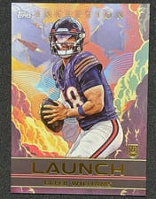 2024 Topps Inception Launch Caleb Williams #L-1 card