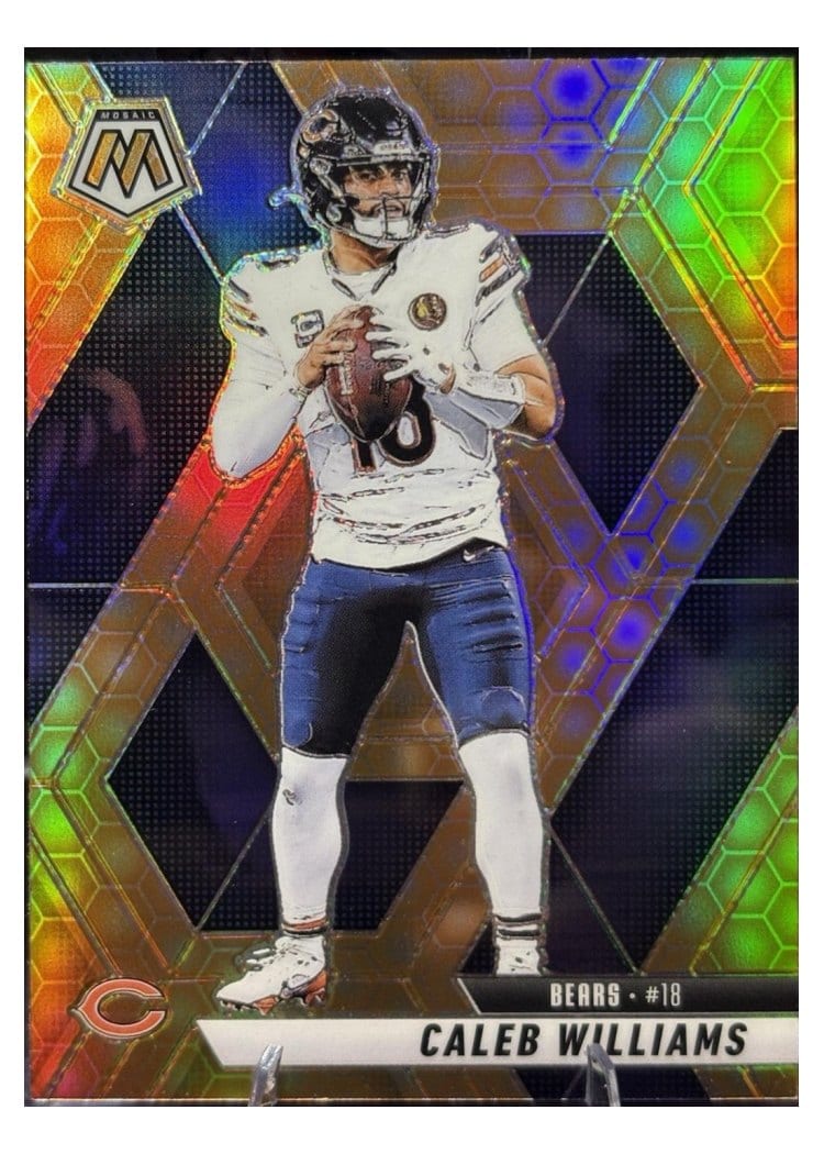 2025 Panini Mosaic Caleb Williams #22 card