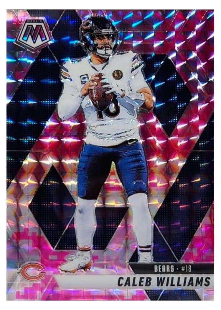 2025 Panini Mosaic Caleb Williams #22 card