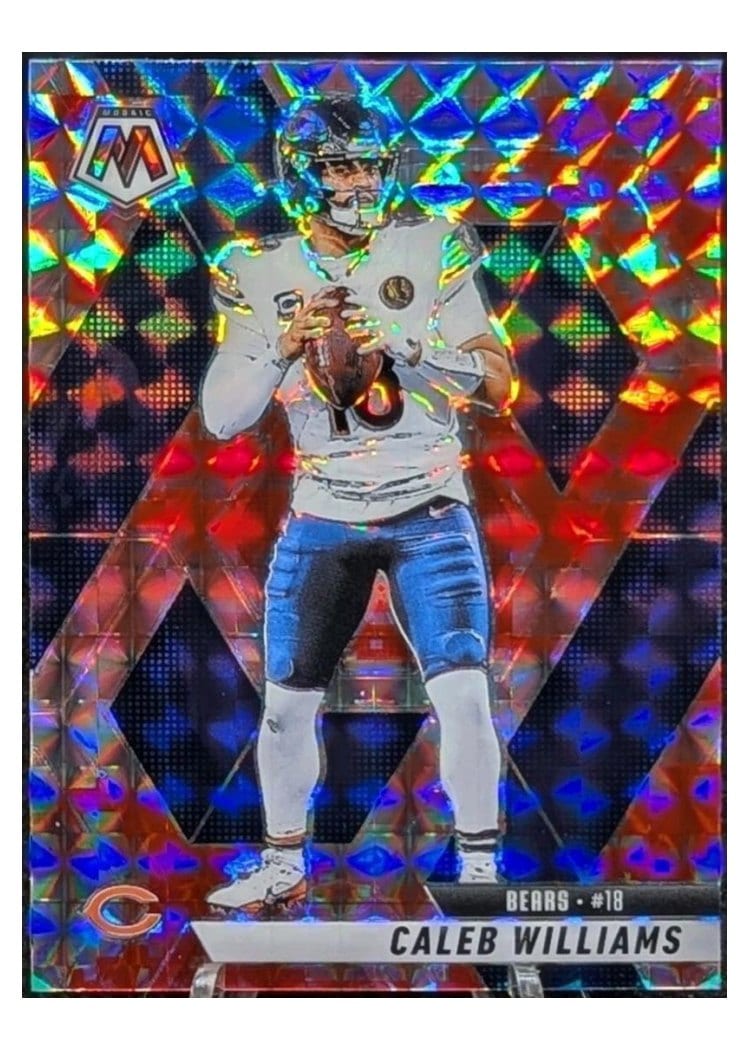 2025 Panini Mosaic Caleb Williams #22 card