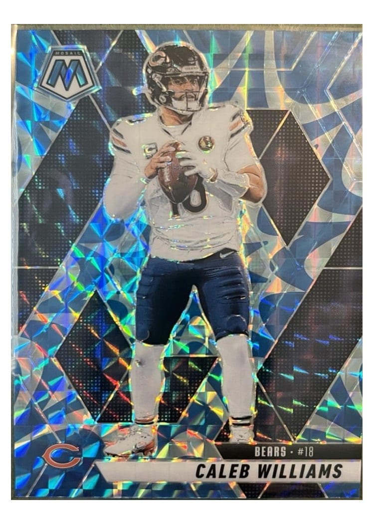 2025 Panini Mosaic Caleb Williams #22 card