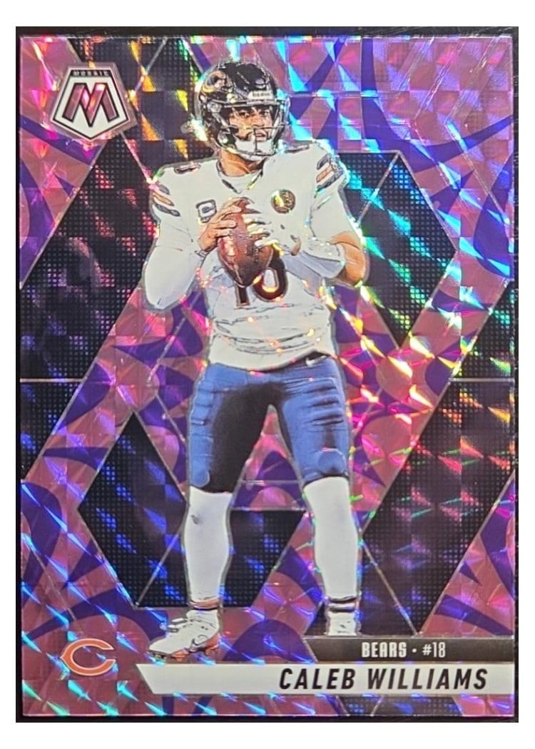 2025 Panini Mosaic Caleb Williams #22 card