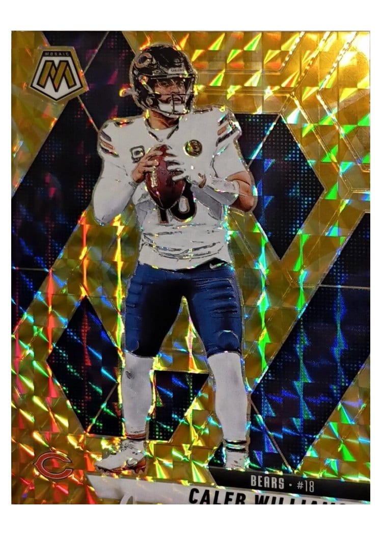 2025 Panini Mosaic Caleb Williams #22 card