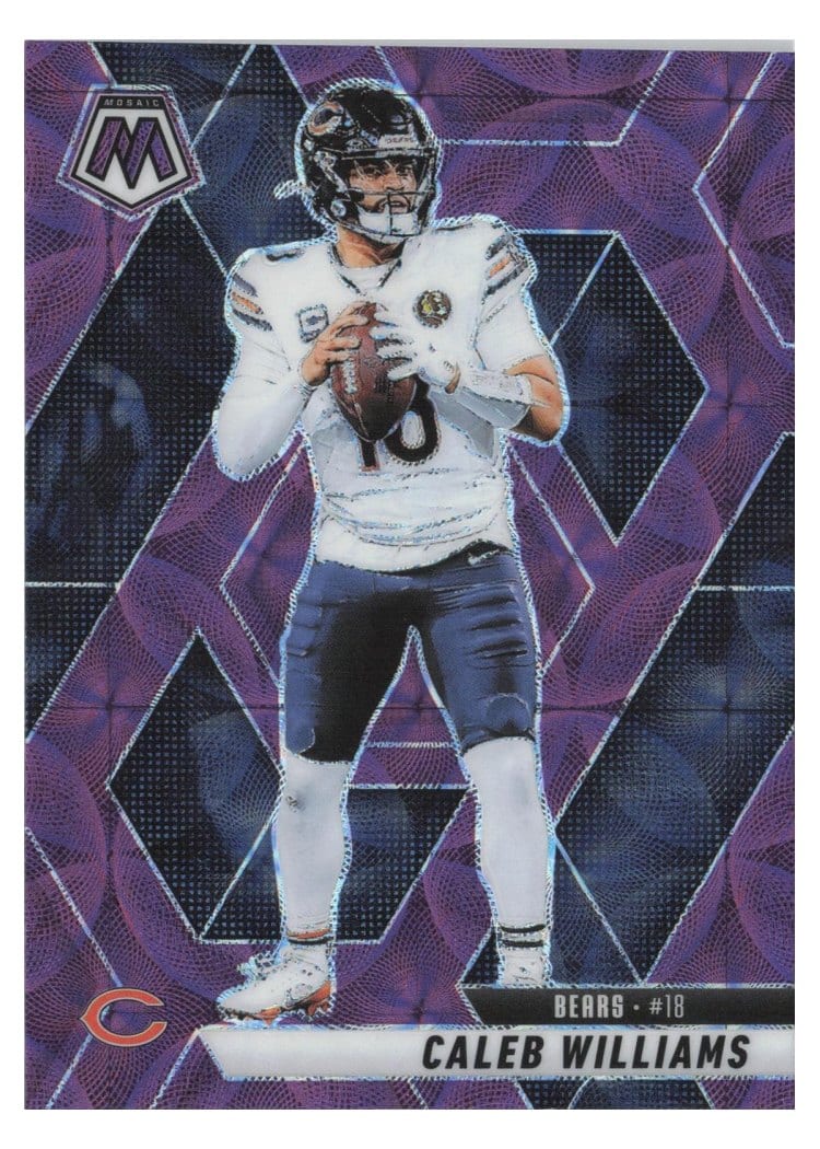 2025 Panini Mosaic Caleb Williams #22 card