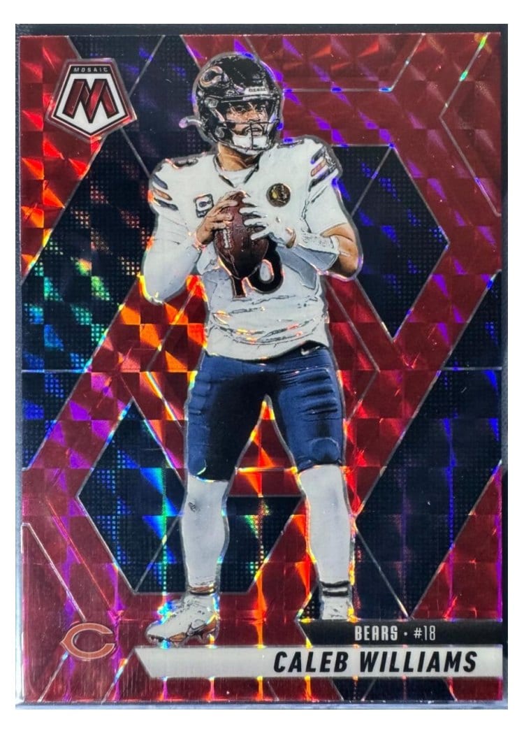 2025 Panini Mosaic Caleb Williams #22 card