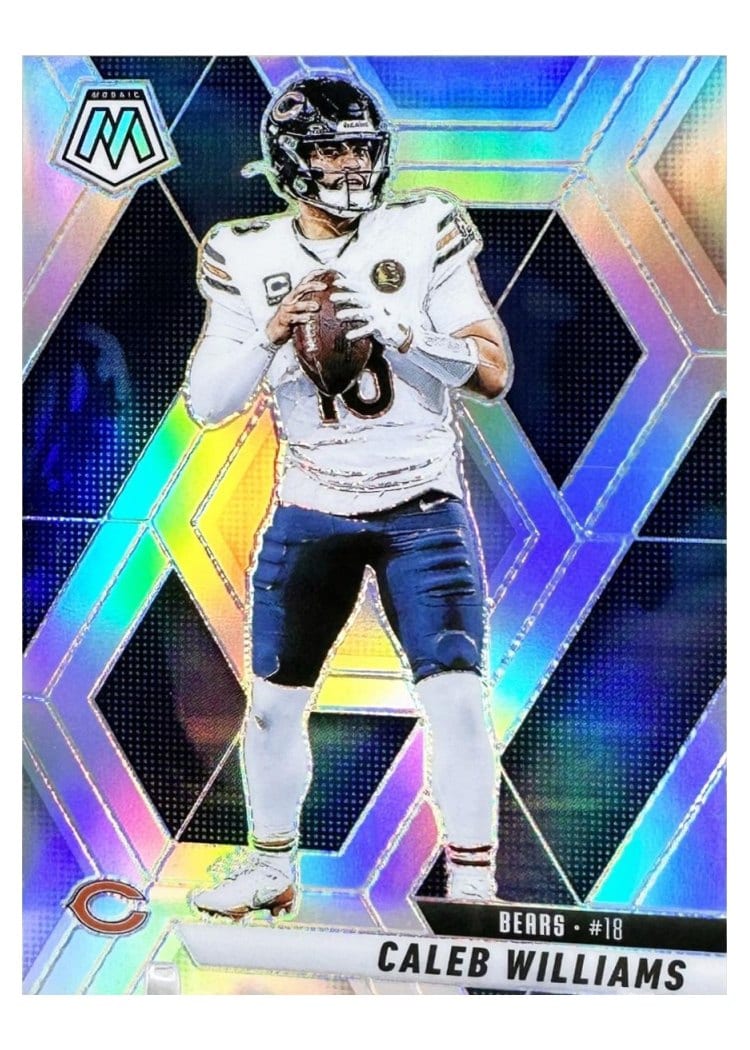 2025 Panini Mosaic Caleb Williams #22 card