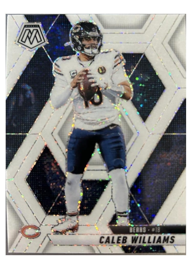 2025 Panini Mosaic Caleb Williams #22 card