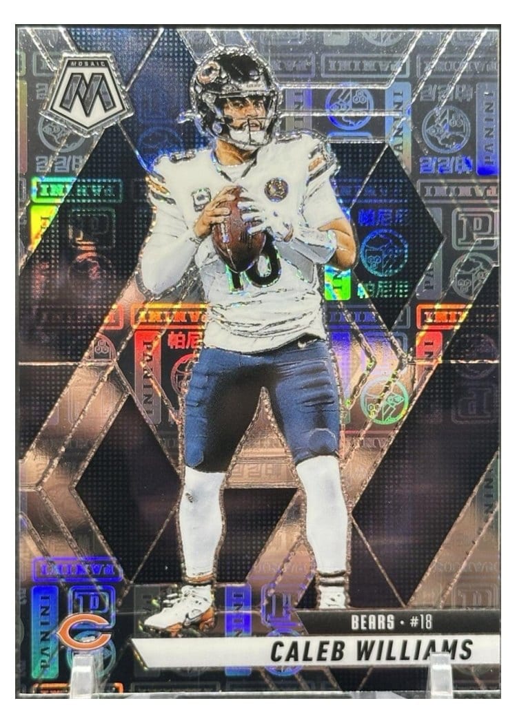 2025 Panini Mosaic Caleb Williams #22 card