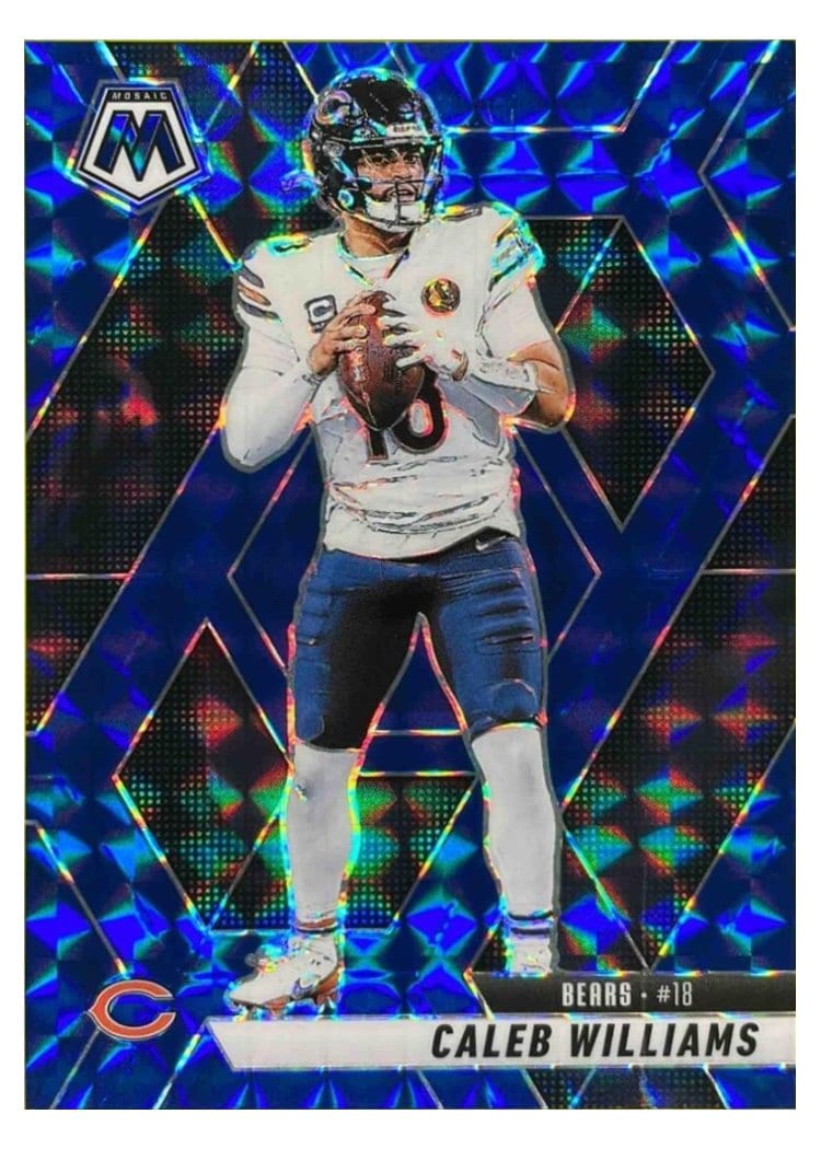 2025 Panini Mosaic Caleb Williams #22 card