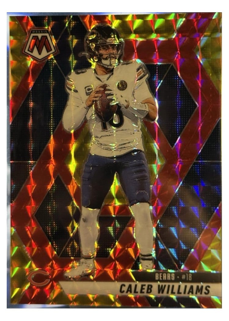 2025 Panini Mosaic Caleb Williams #22 card