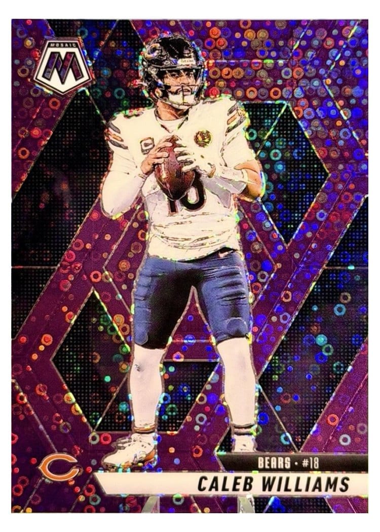 2025 Panini Mosaic Caleb Williams #22 card