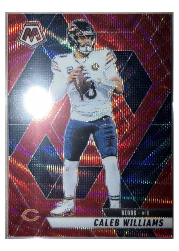 2025 Panini Mosaic Caleb Williams #22 card