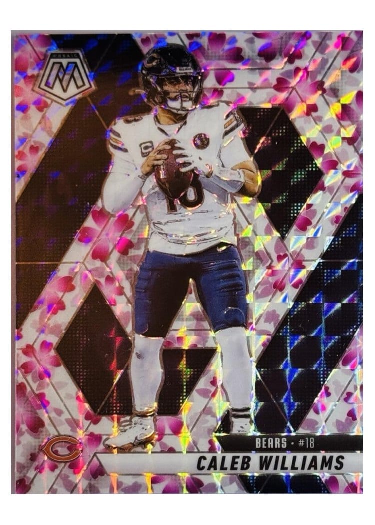 2025 Panini Mosaic Caleb Williams #22 card