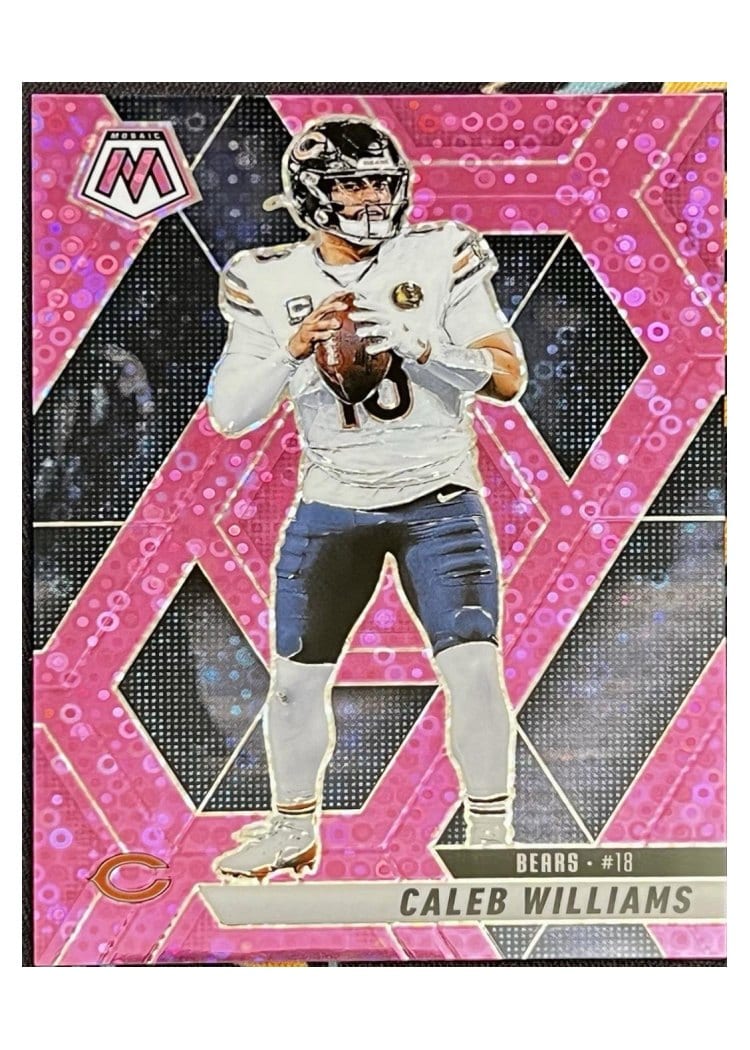 2025 Panini Mosaic Caleb Williams #22 card