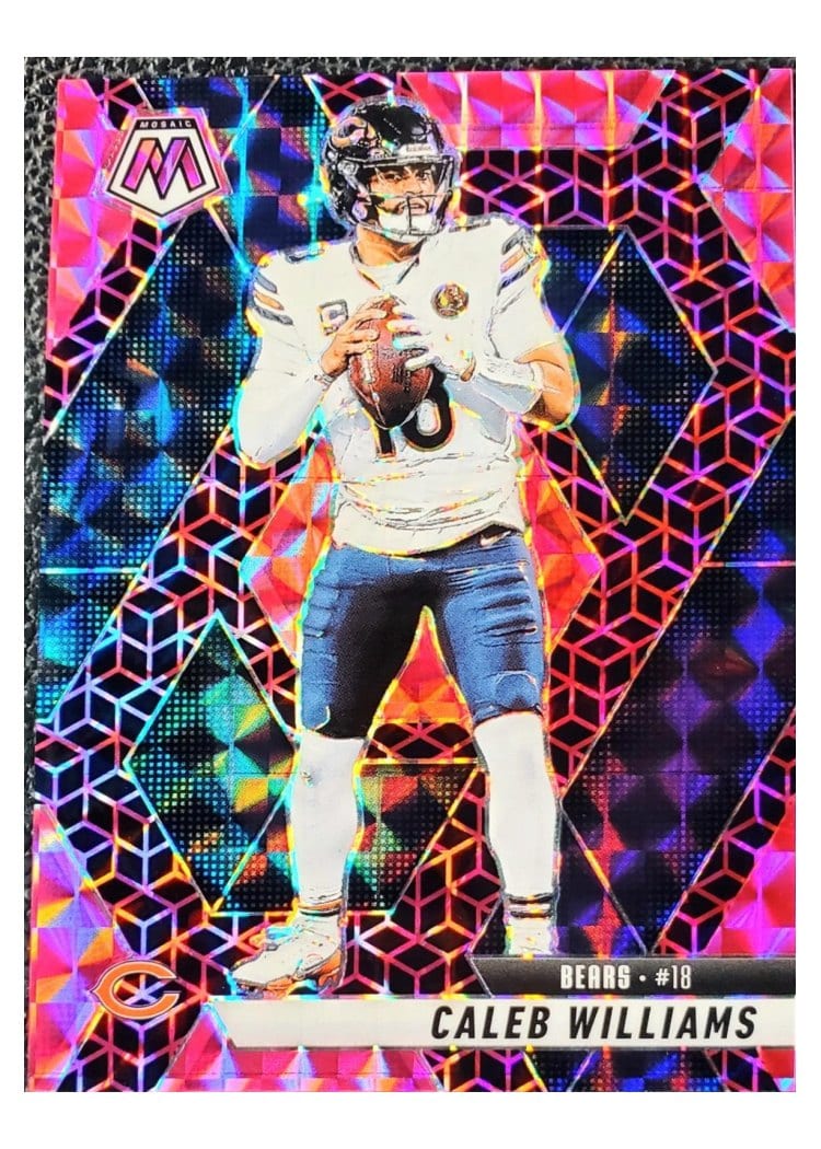 2025 Panini Mosaic Caleb Williams #22 card